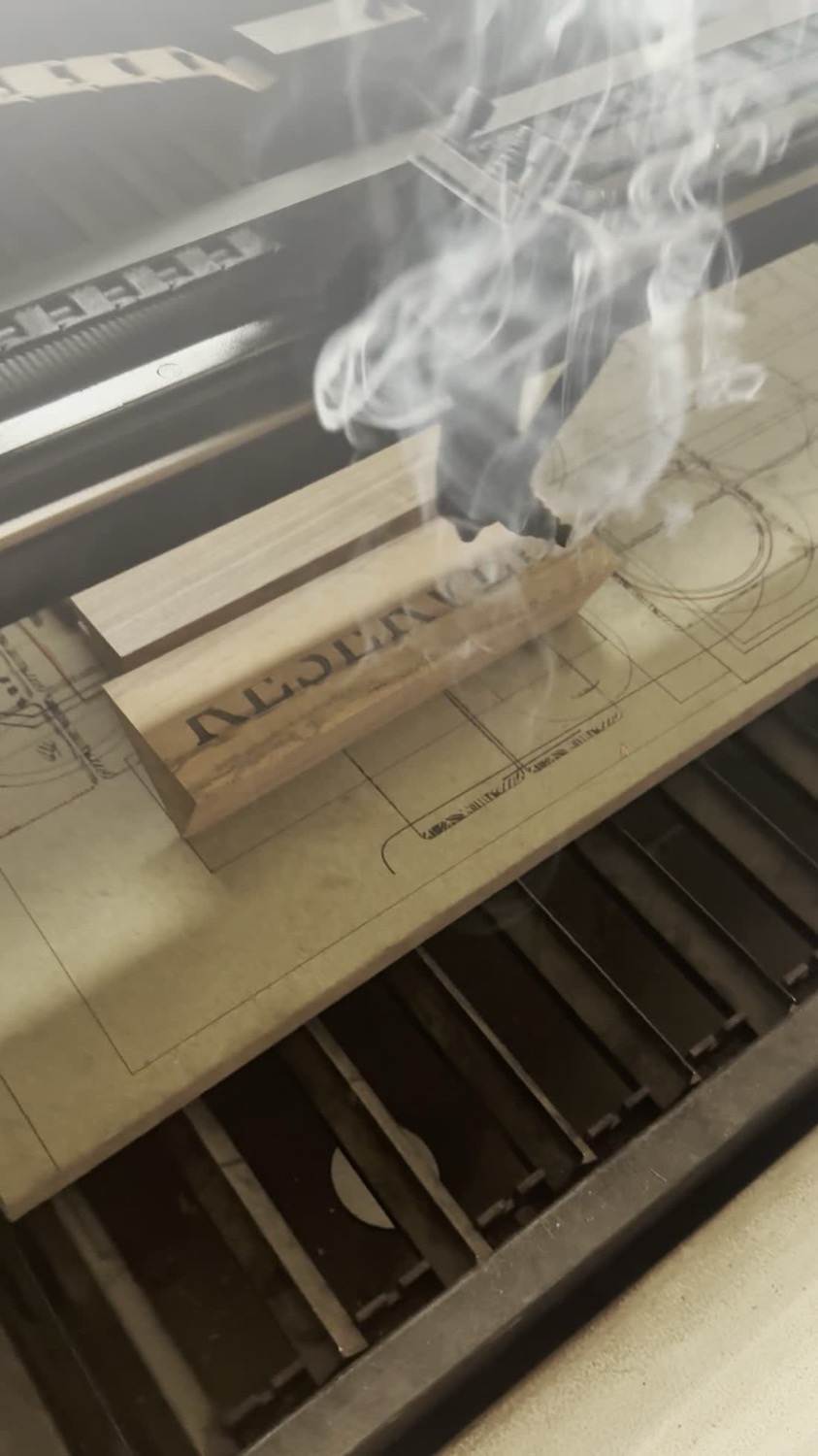 Detail gravir laser